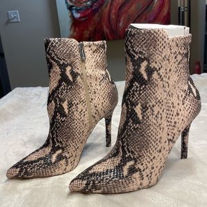 Jessica Simpson Snakeskin Boots